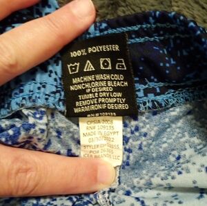 NBA Basketball Shorts Youth size Large 14-16 Blue Boys Polyester Activewear